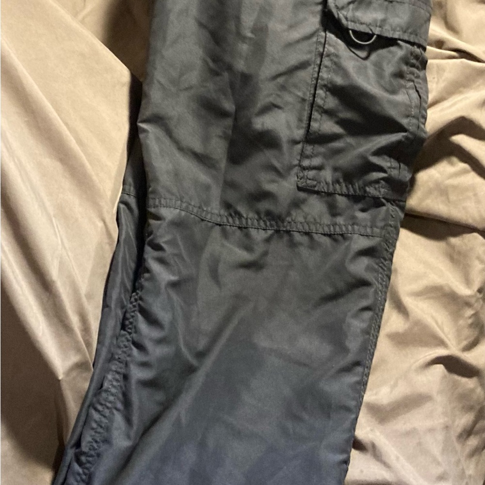 Men's Gray Cargo Pants - Picture 3 of 4